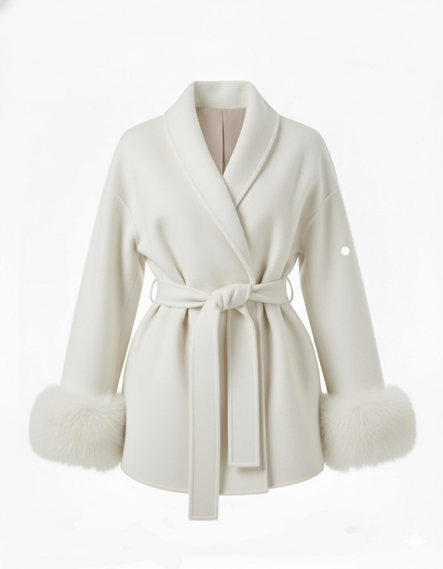 ARCTIC GRACE | Abrigo elegante de lana