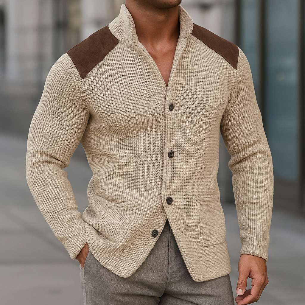 Blazer de punto texturizado Rossi Roma