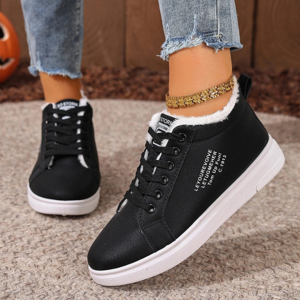 PLUSHPRINT  | Zapatillas térmicas casual de mujer