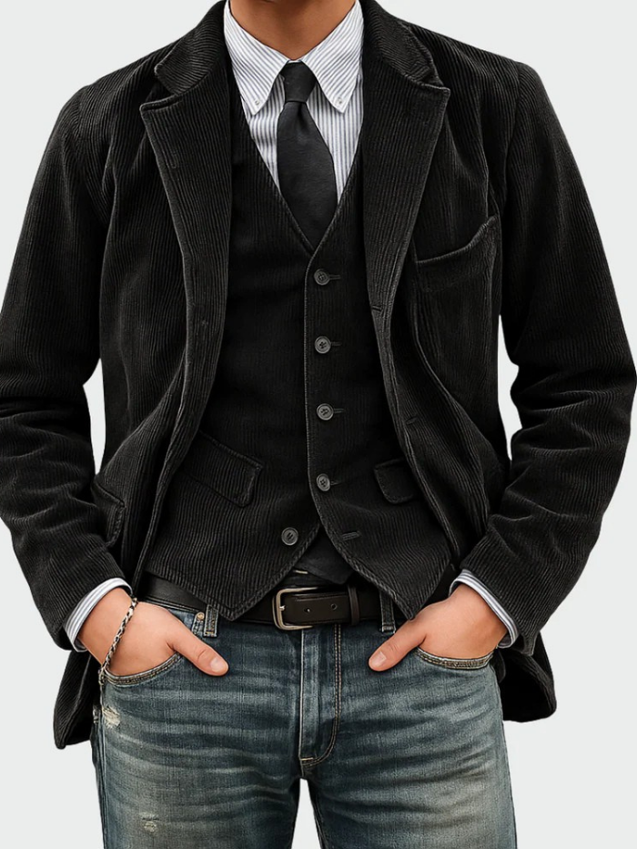 Tommy | Conjunto 2 piezas: Blazer + Chaleco