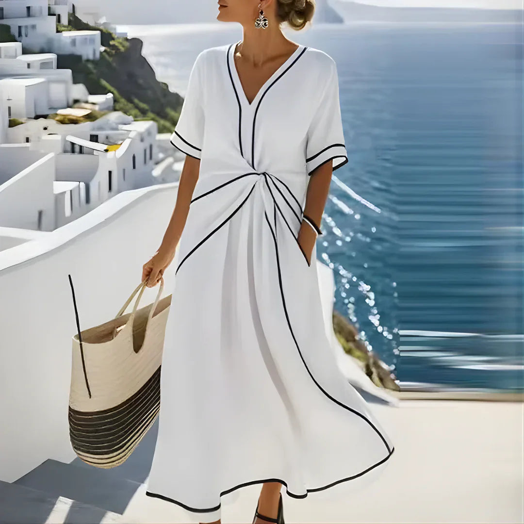 Dalia Atelier Vestido elegante primaveral