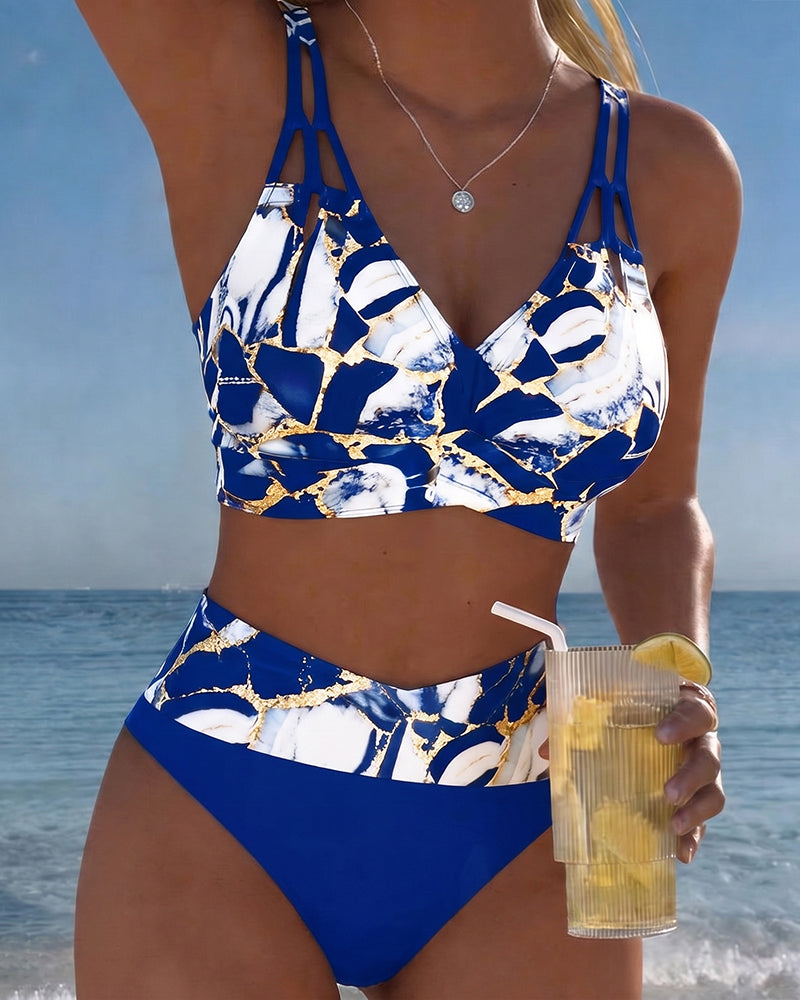 Valeria · Bikini de Tirantes con Detalle Calado