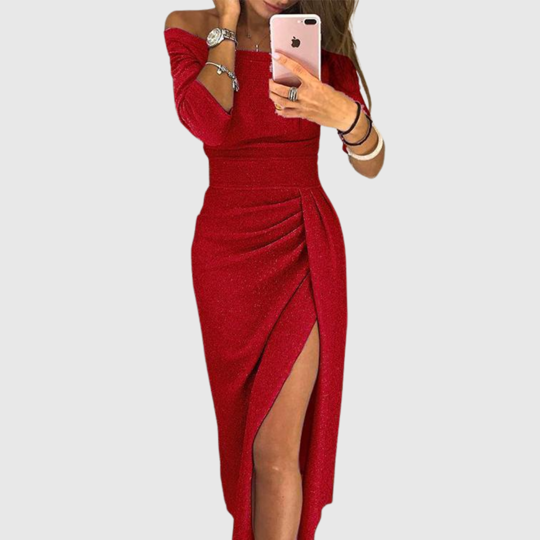 Stella | Vestido Maxi con Escote Halter
