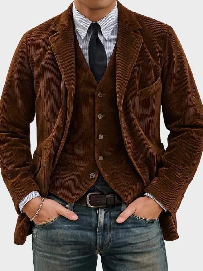 Tommy | Conjunto 2 piezas: Blazer + Chaleco