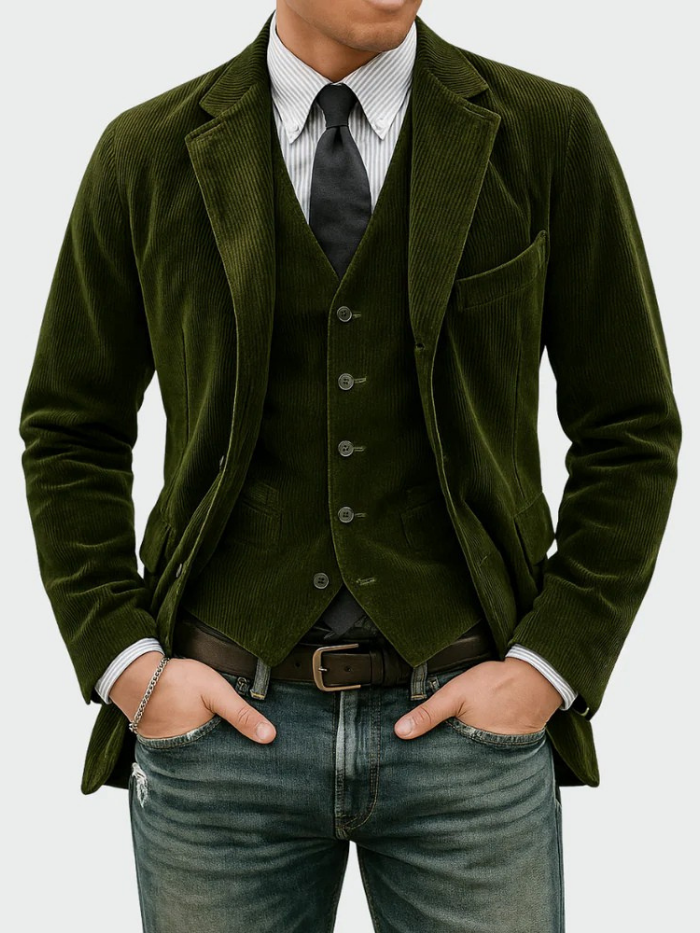 Tommy | Conjunto 2 piezas: Blazer + Chaleco