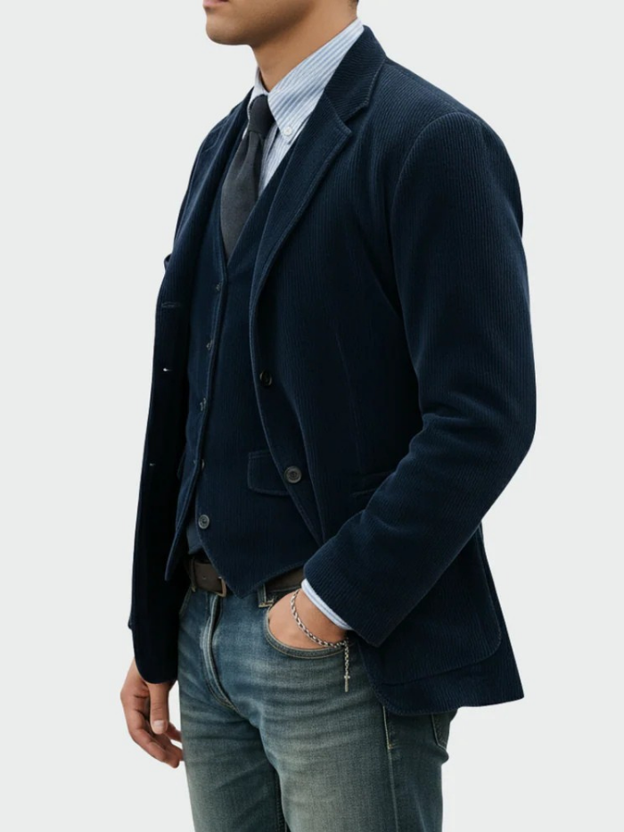 Tommy | Conjunto 2 piezas: Blazer + Chaleco