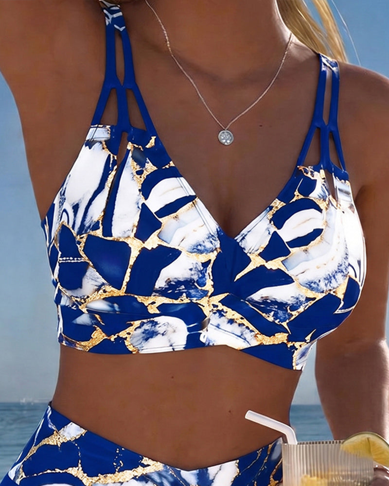 Valeria · Bikini de Tirantes con Detalle Calado