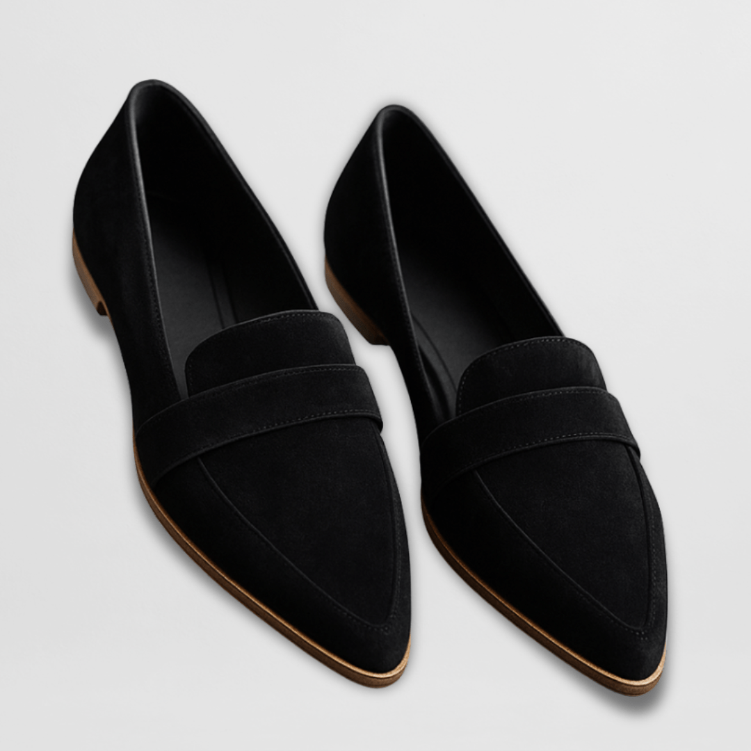 Helen | Pantuflas ortopédicas de ante suave