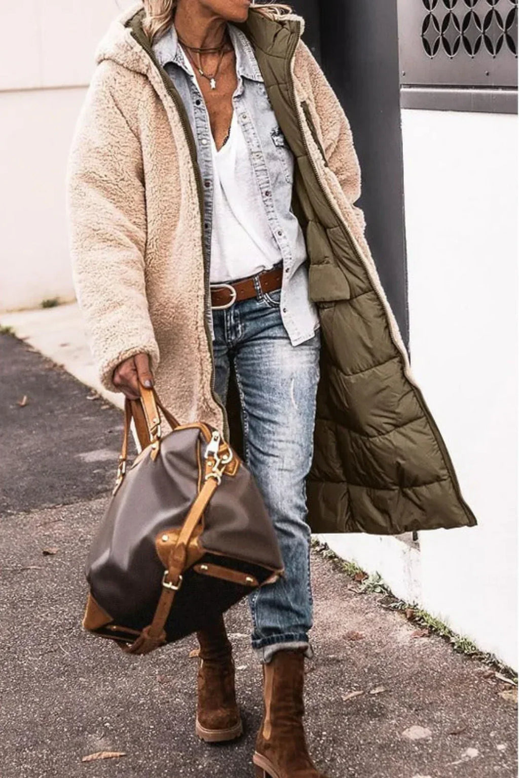 MILENA | CHAQUETA REVERSIBLE