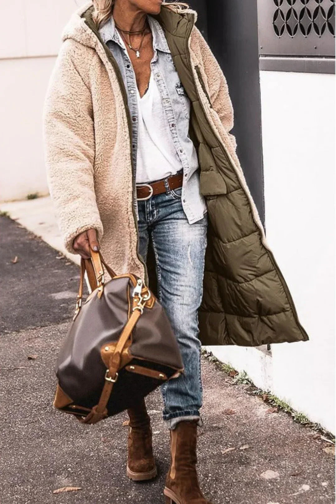 MILENA | CHAQUETA REVERSIBLE