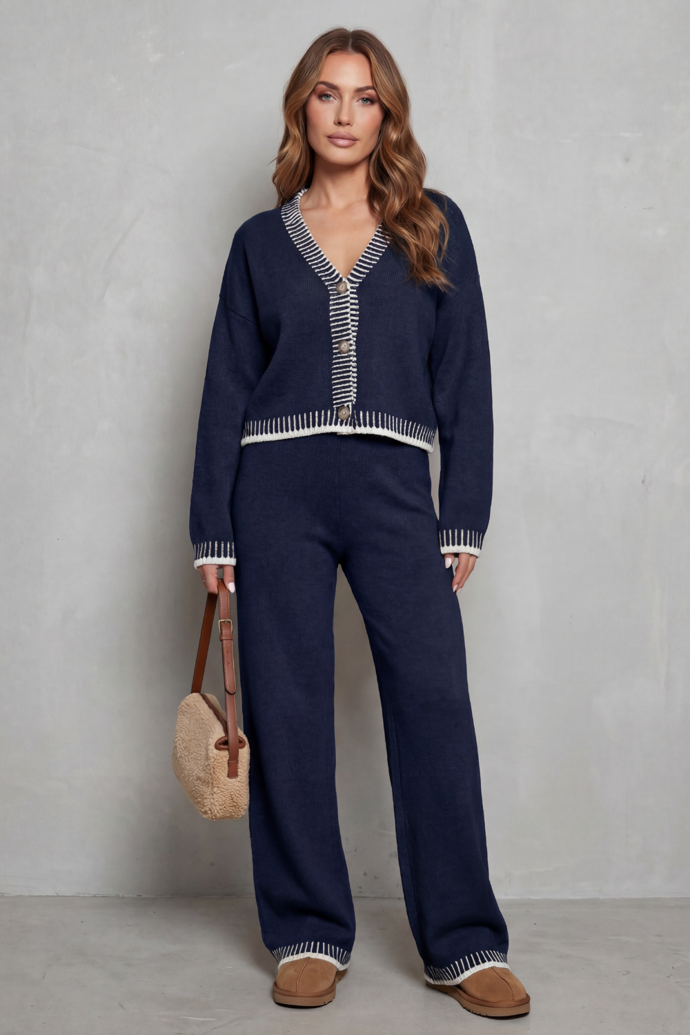 Cerivelle Conjunto de punto cómodo y elegante