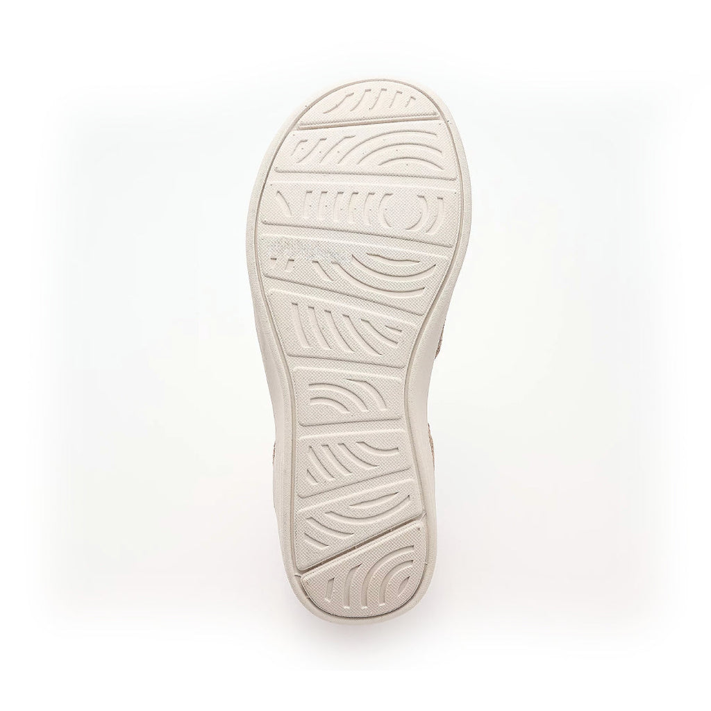 Sofía · Sandalias de Cuña con Tejido Elástico
