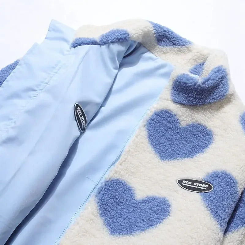 Katharina | Chaqueta reversible con corazón