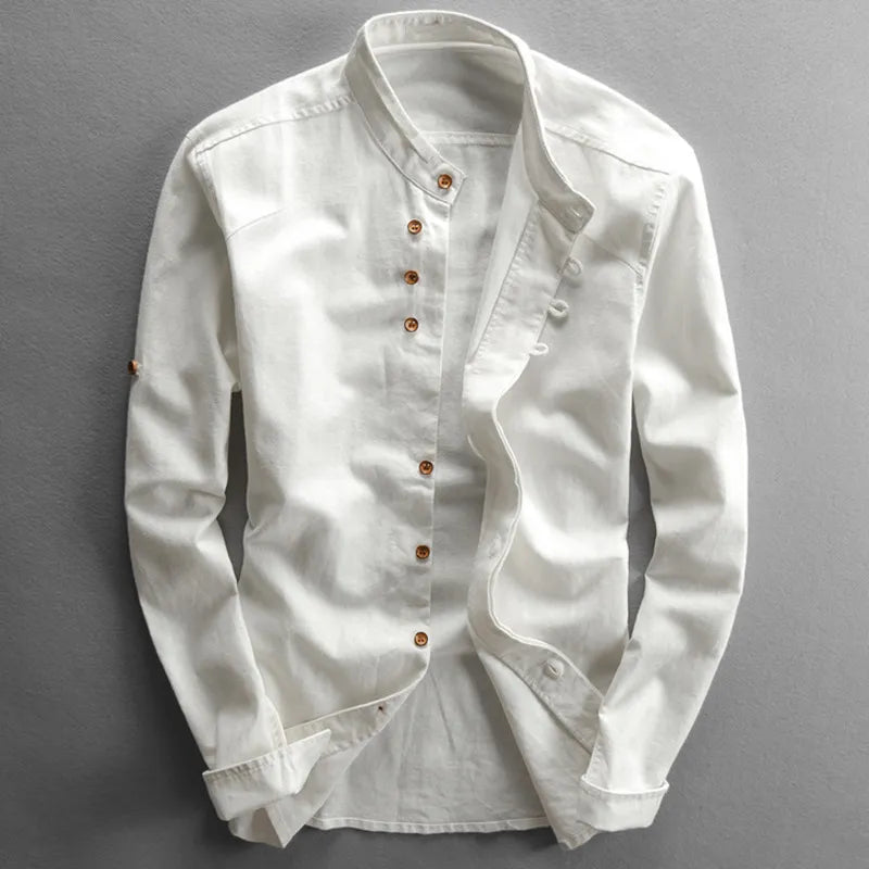 Takumi | Camisa minimalista de cuello japonés