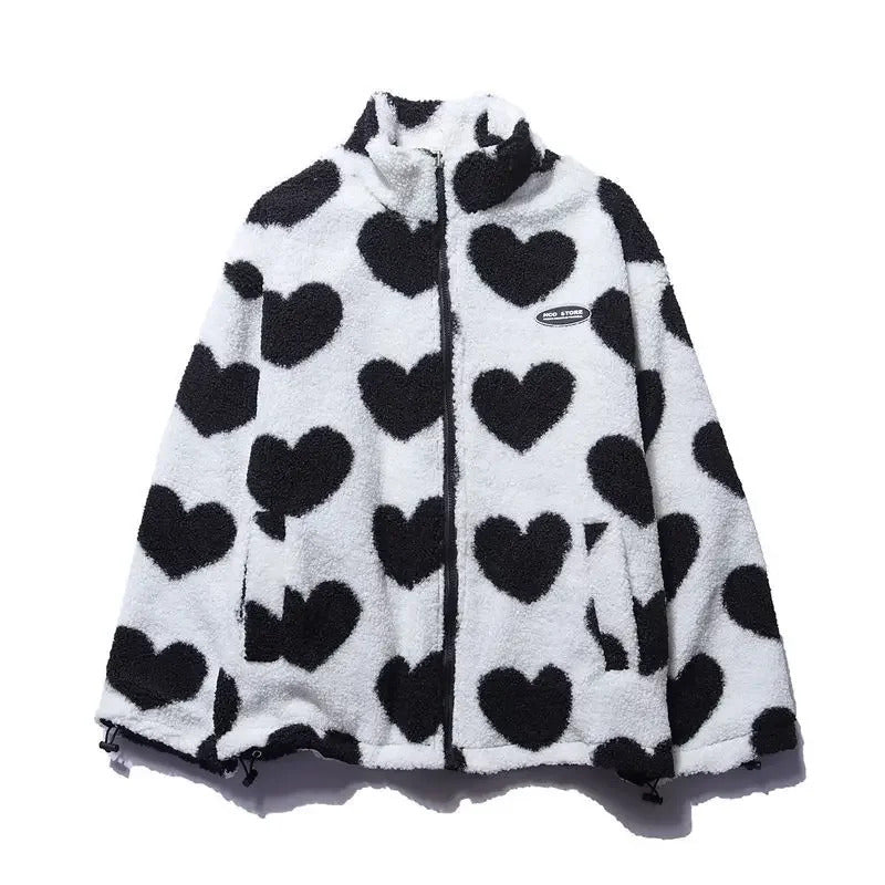 Katharina | Chaqueta reversible con corazón
