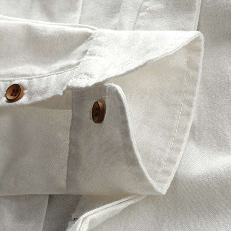 Takumi | Camisa minimalista de cuello japonés