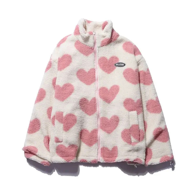 Katharina | Chaqueta reversible con corazón
