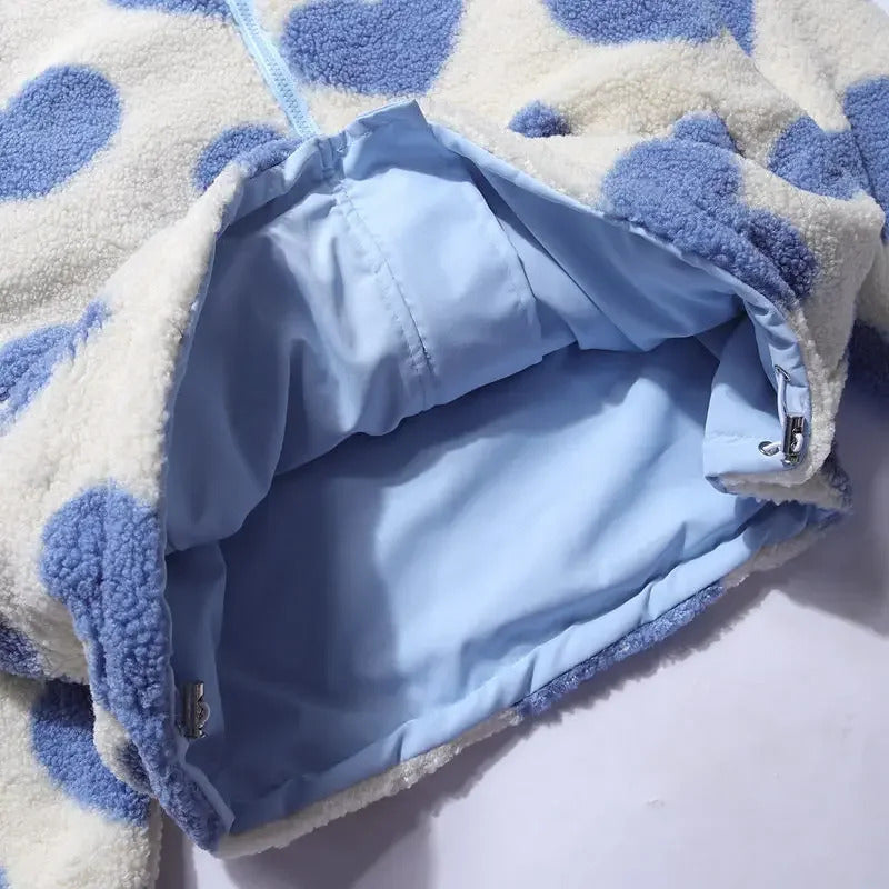 Katharina | Chaqueta reversible con corazón