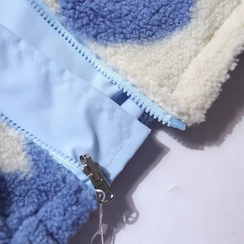 Katharina | Chaqueta reversible con corazón