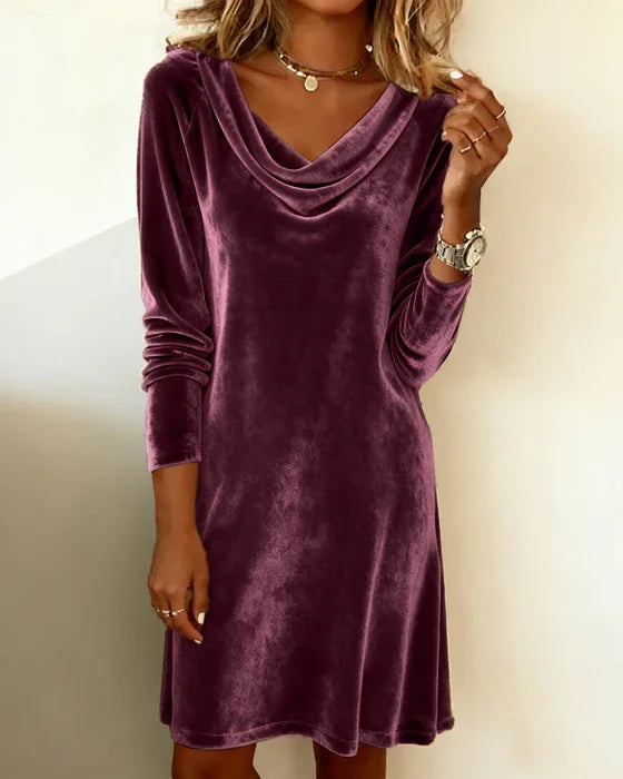 Lunari | Vestido de terciopelo Frosina