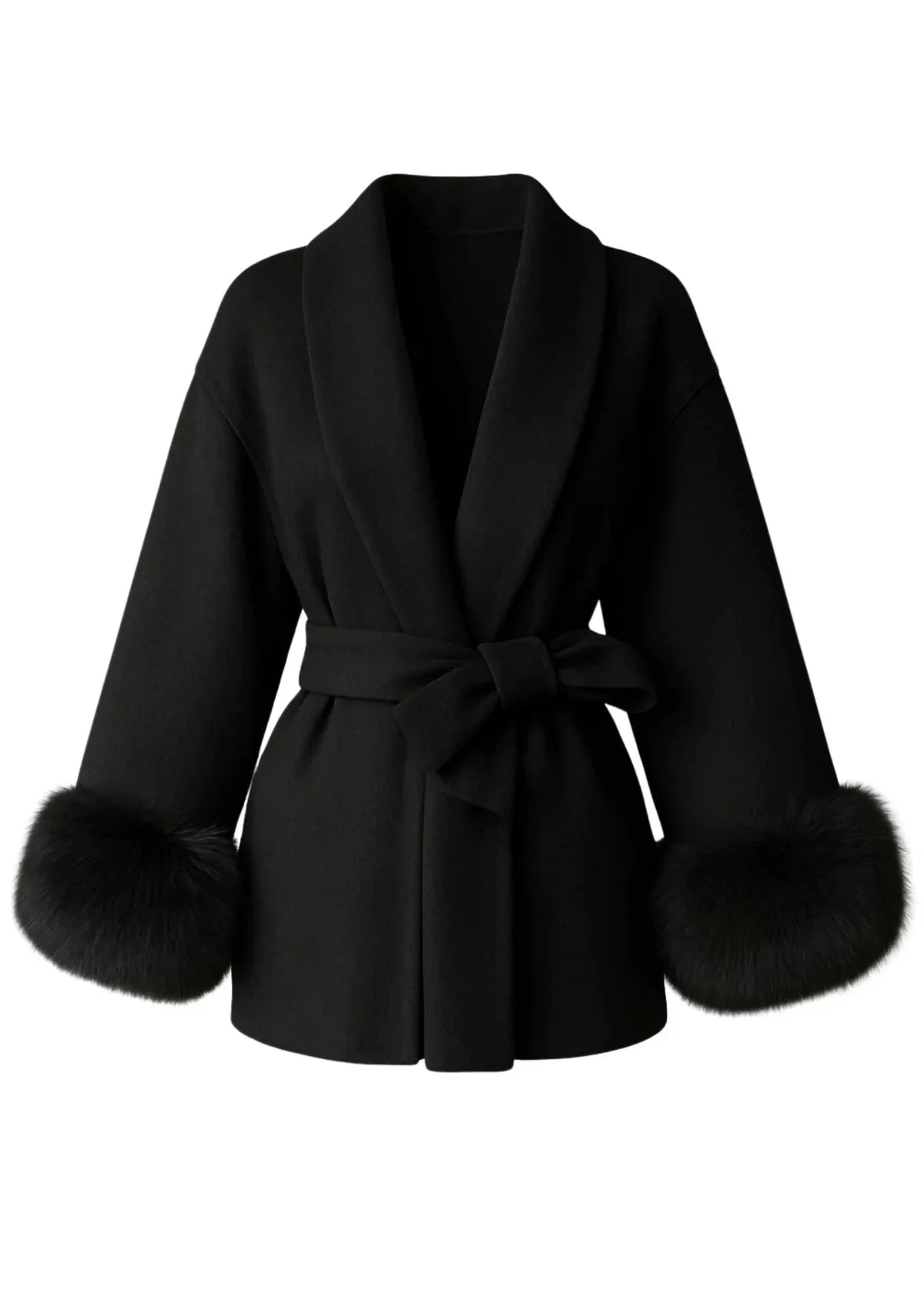 ARCTIC GRACE | Abrigo elegante de lana