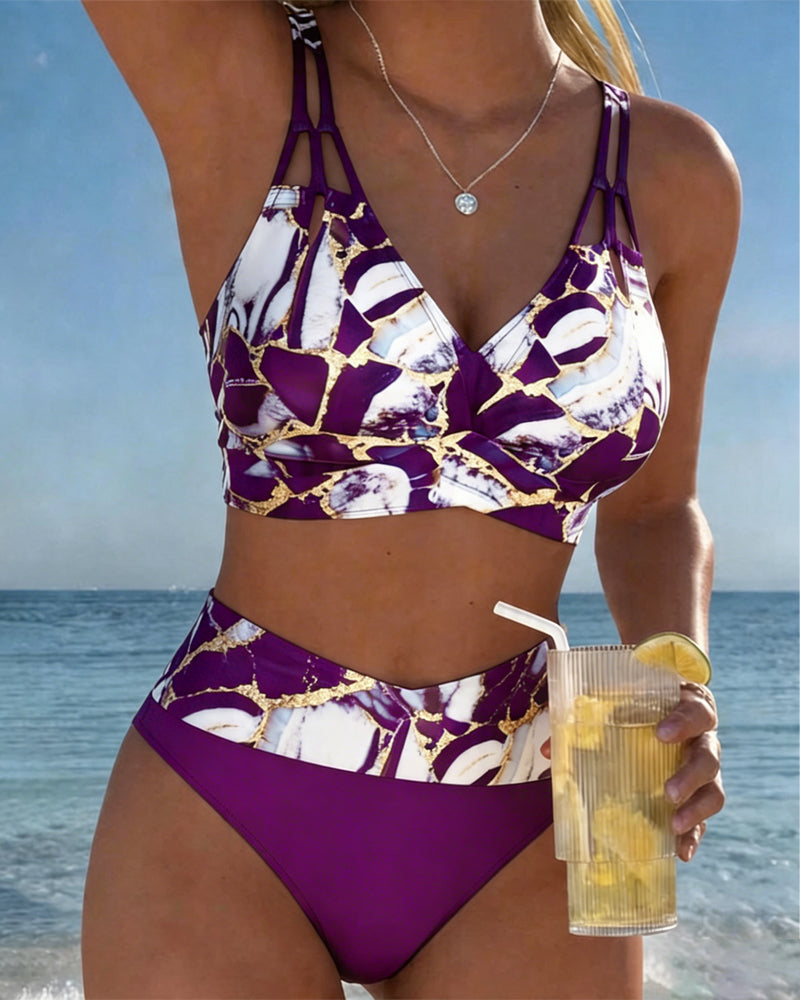 Valeria · Bikini de Tirantes con Detalle Calado