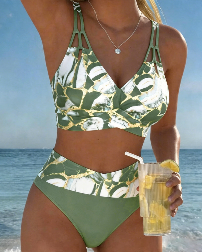 Valeria · Bikini de Tirantes con Detalle Calado