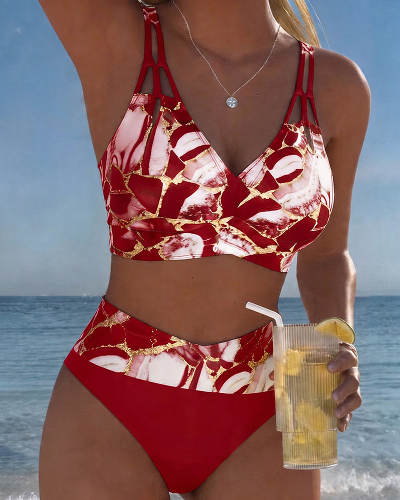 Valeria · Bikini de Tirantes con Detalle Calado