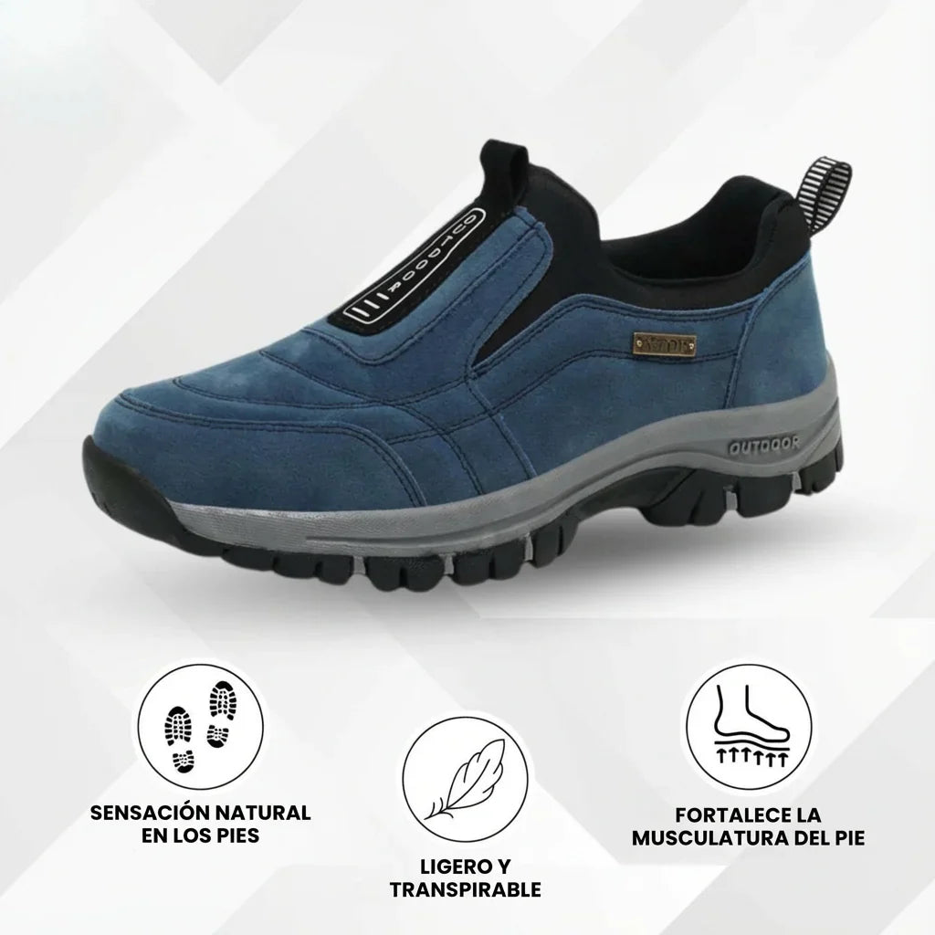 Pietro | Zapatillas slip-on casuales antideslizantes y ortopédicas