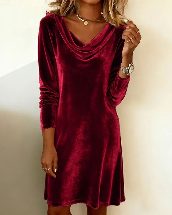 Lunari | Vestido de terciopelo Frosina